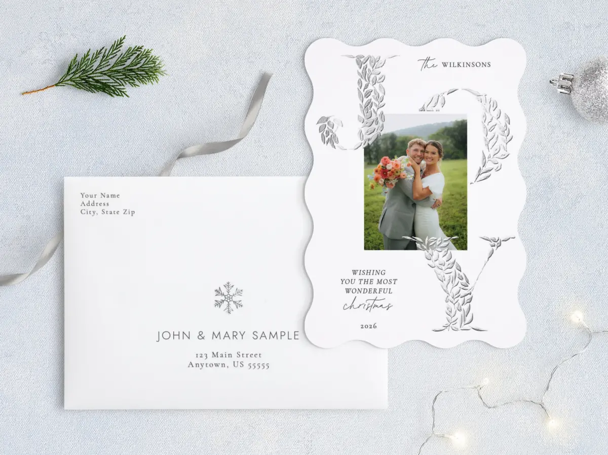 Front with Envelope Design