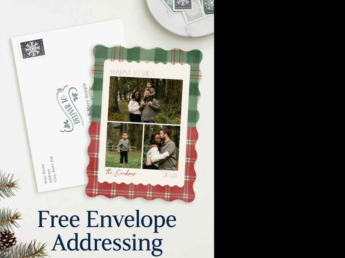 Wavy Christmas Cards