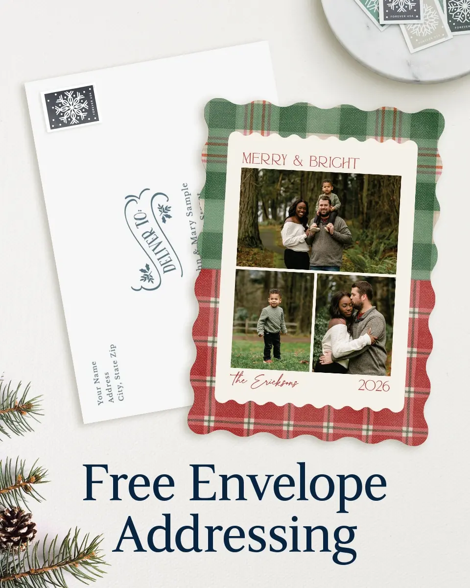 Wavy Christmas Cards