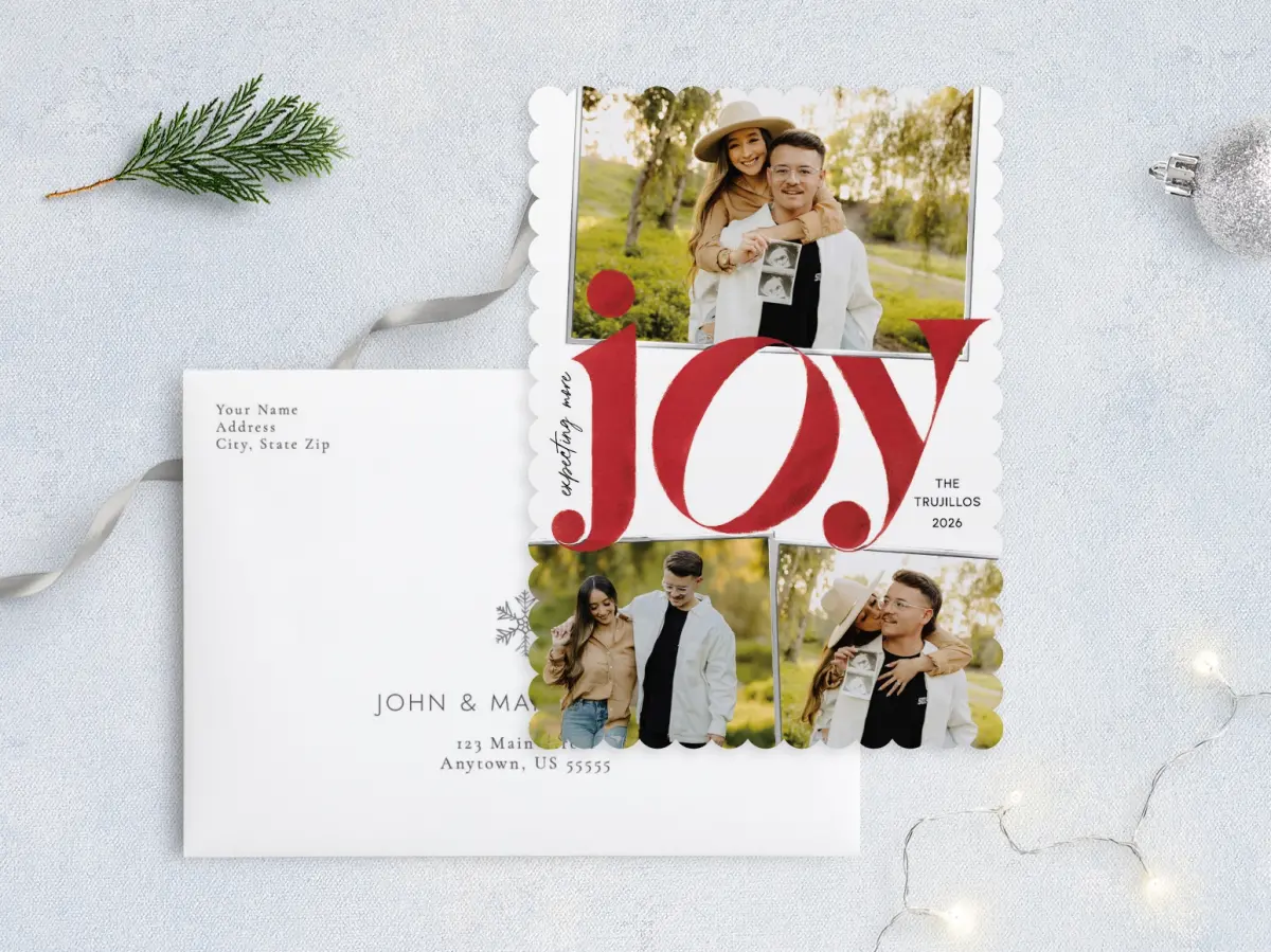 Front with Envelope Design