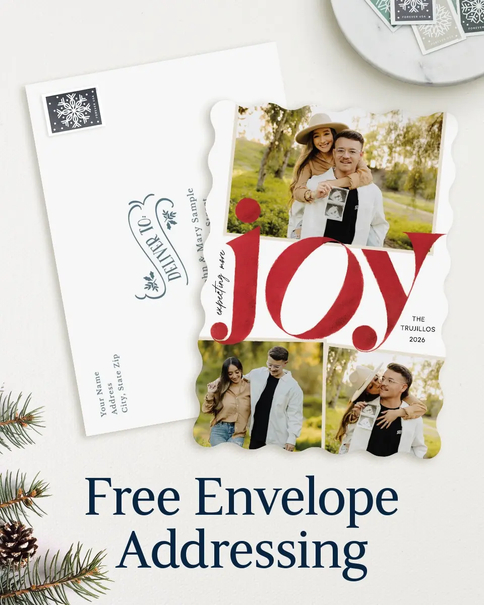 Wavy Christmas Cards