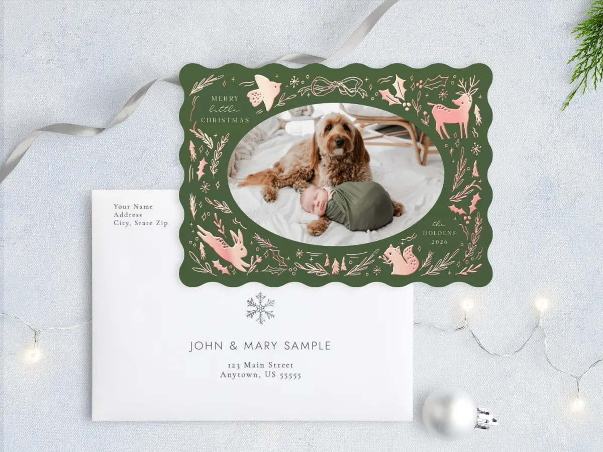 Front with Envelope Design