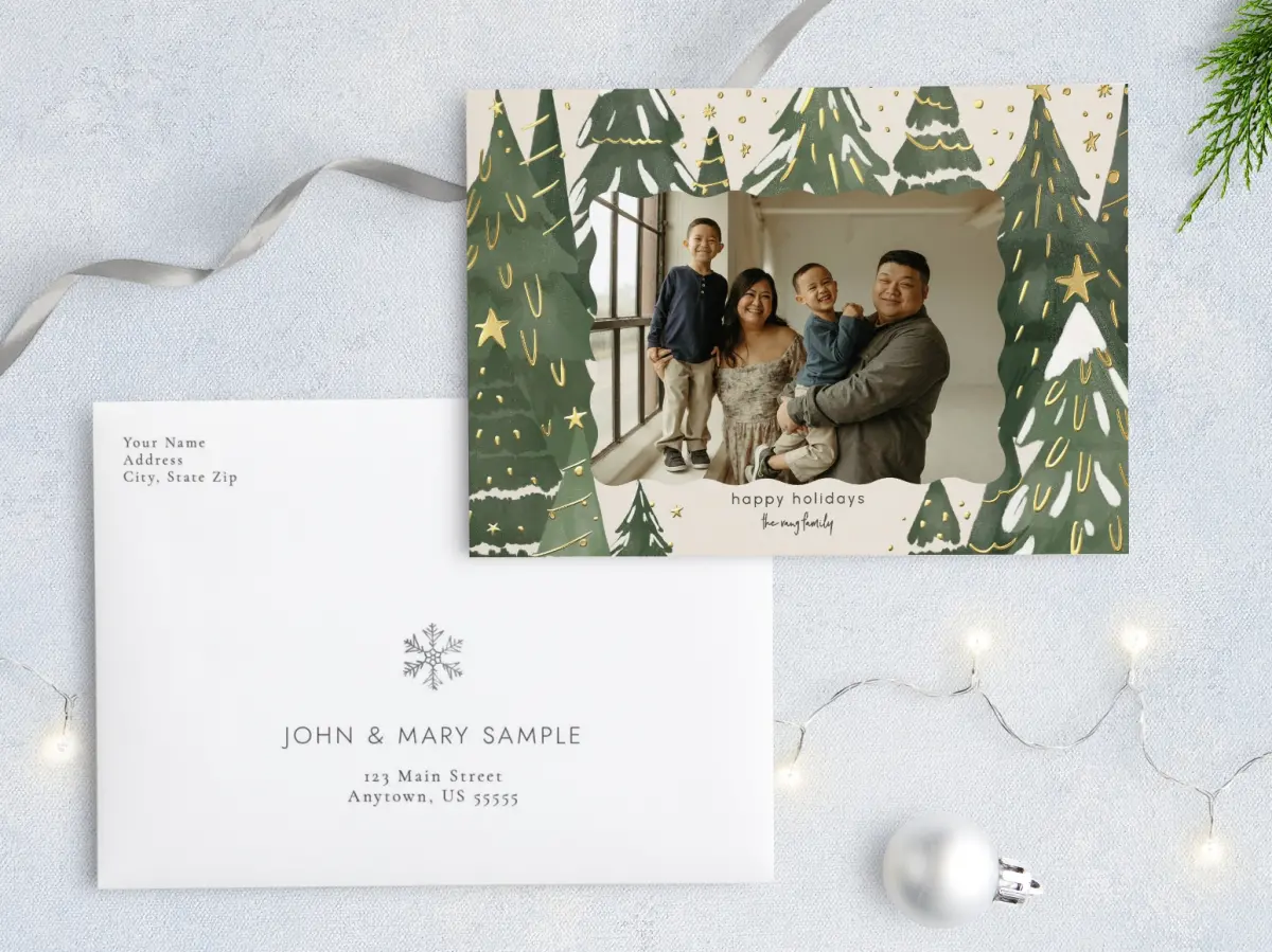 Front with Envelope Design