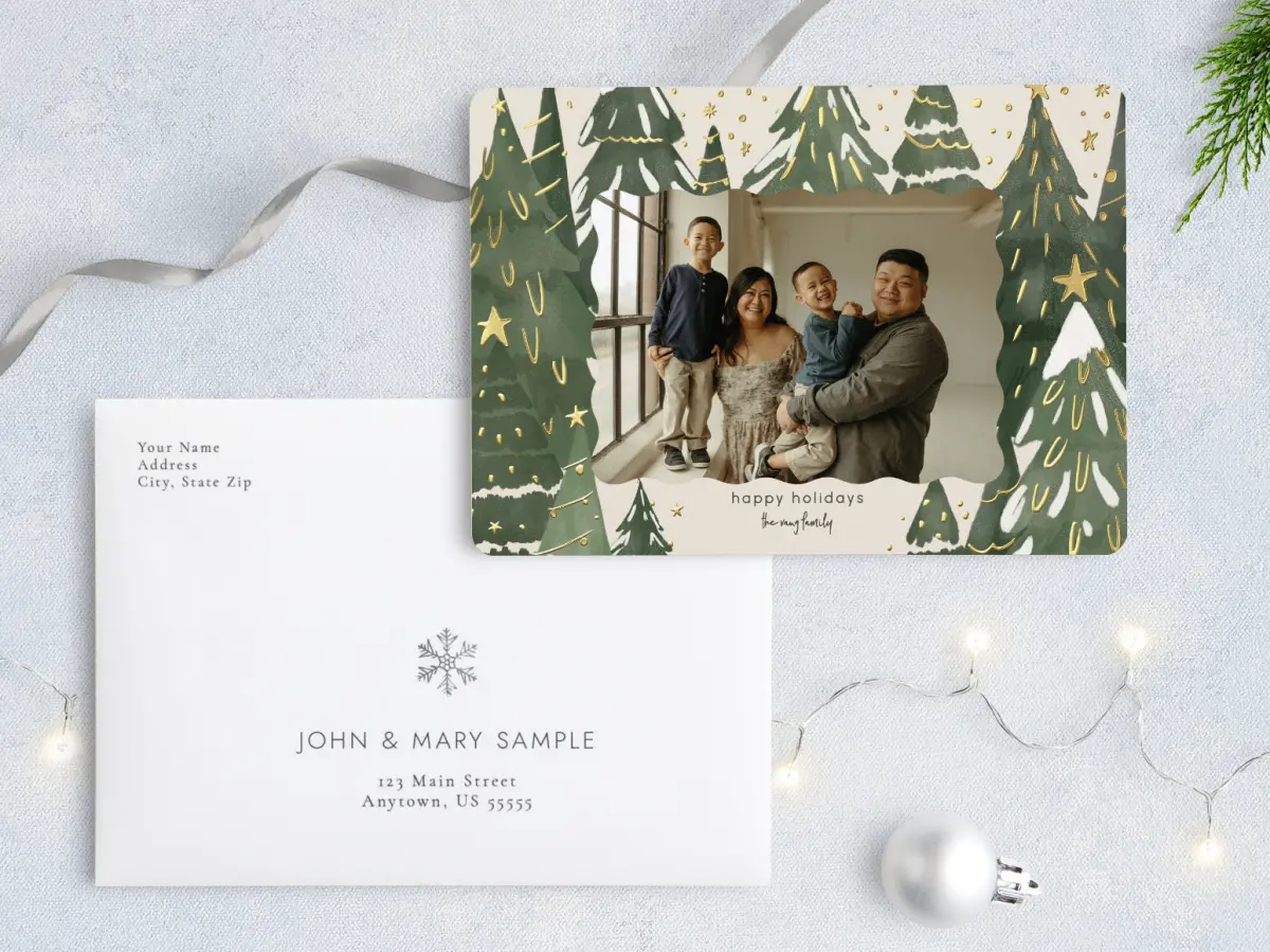 Front with Envelope Design