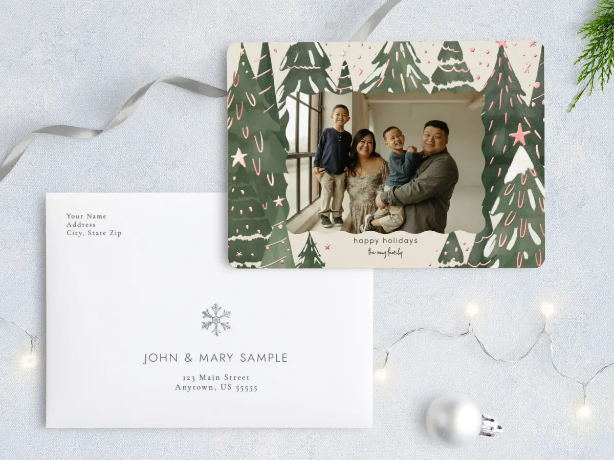 Front with Envelope Design