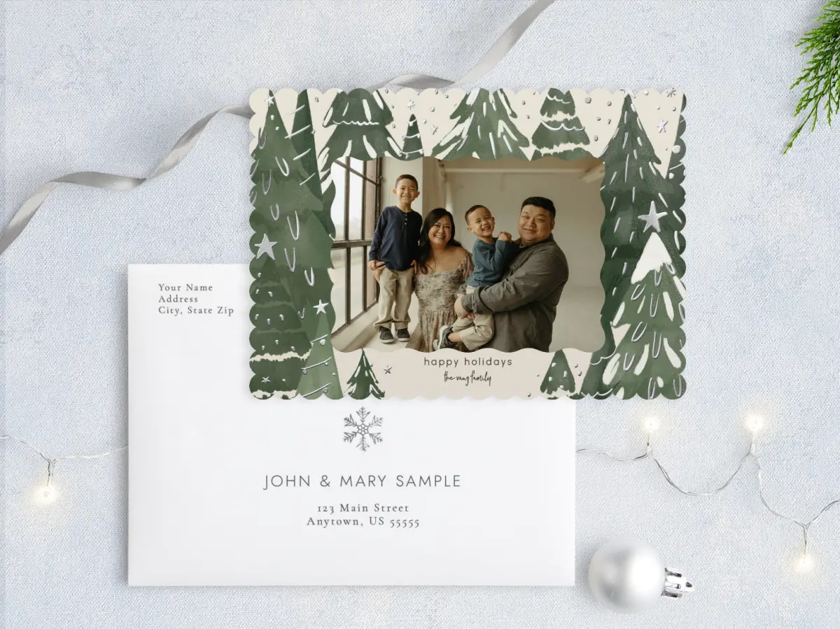 Front with Envelope Design