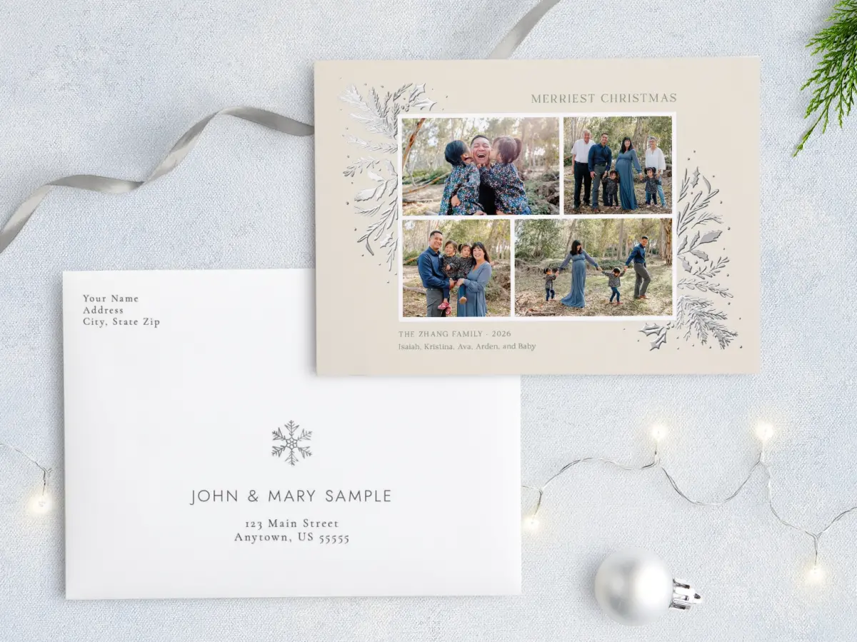 Front with Envelope Design