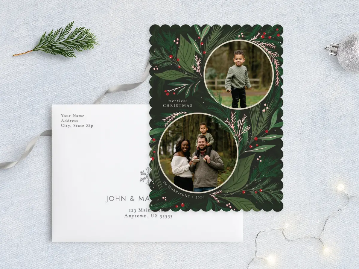 Front with Envelope Design