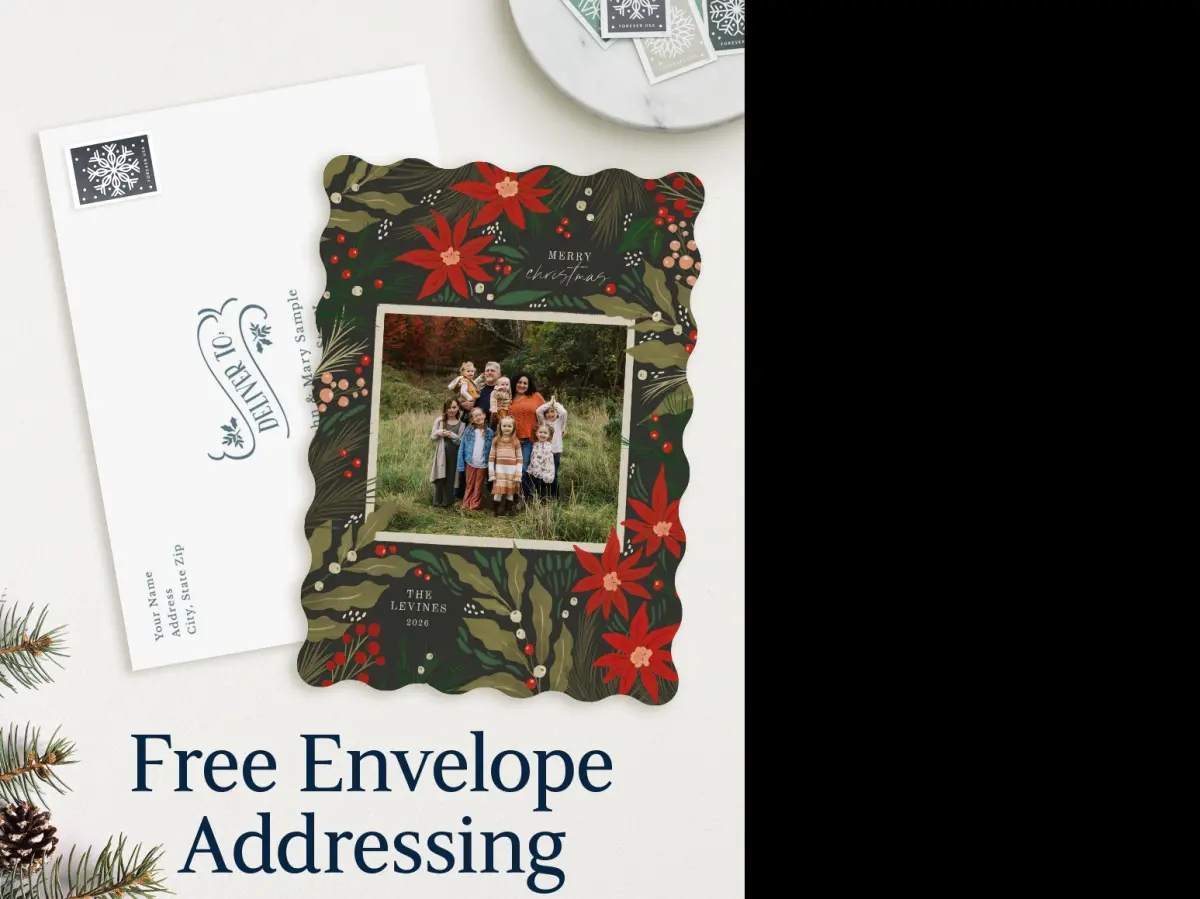 Wavy Christmas Cards