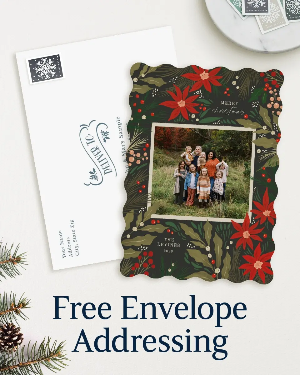 Wavy Christmas Cards