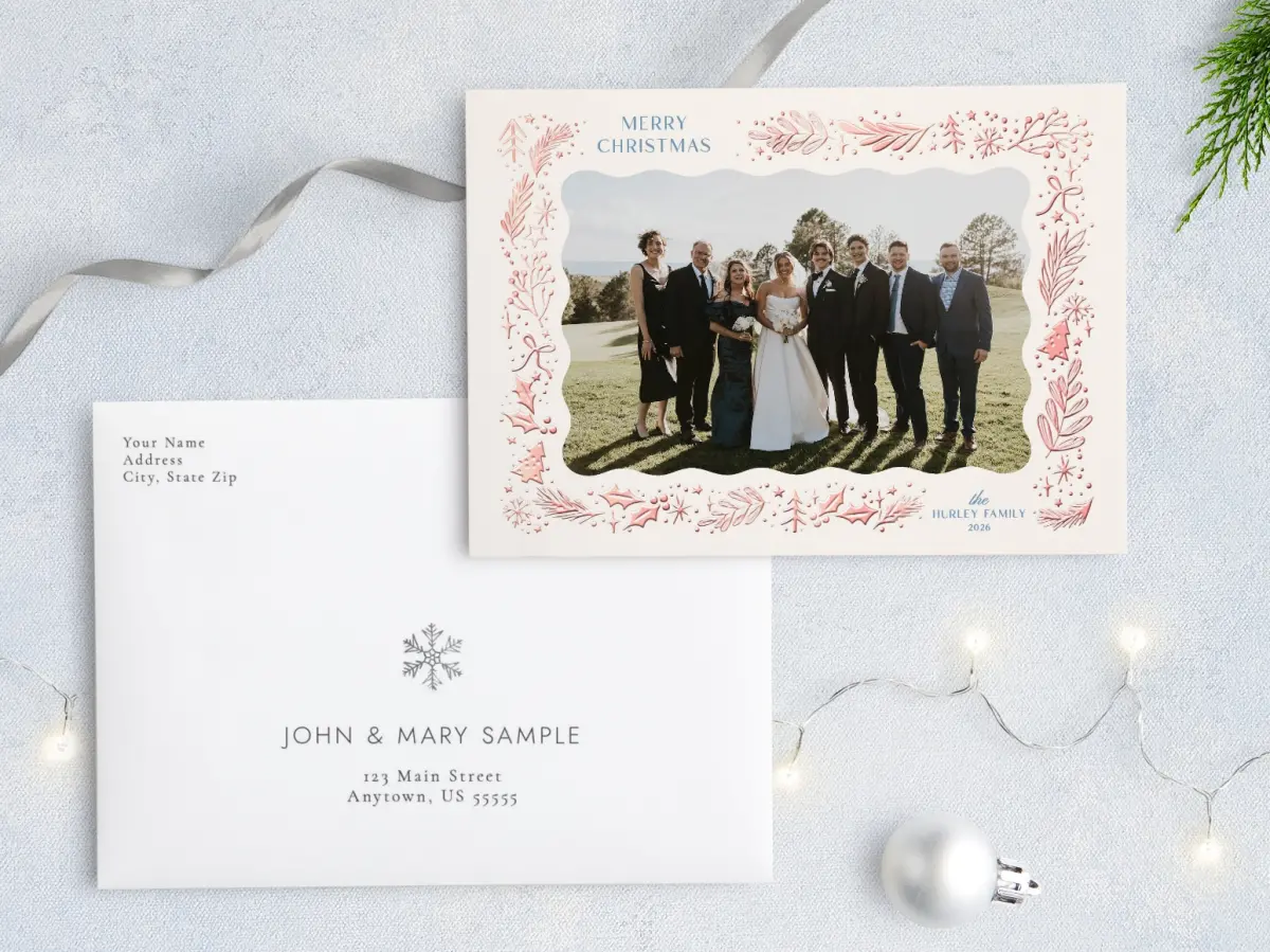 Front with Envelope Design