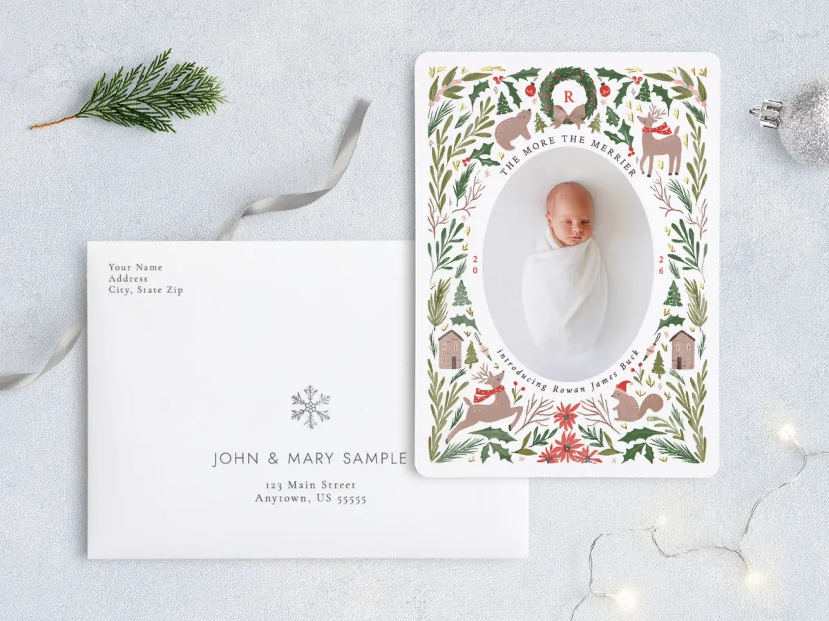 Front with Envelope Design