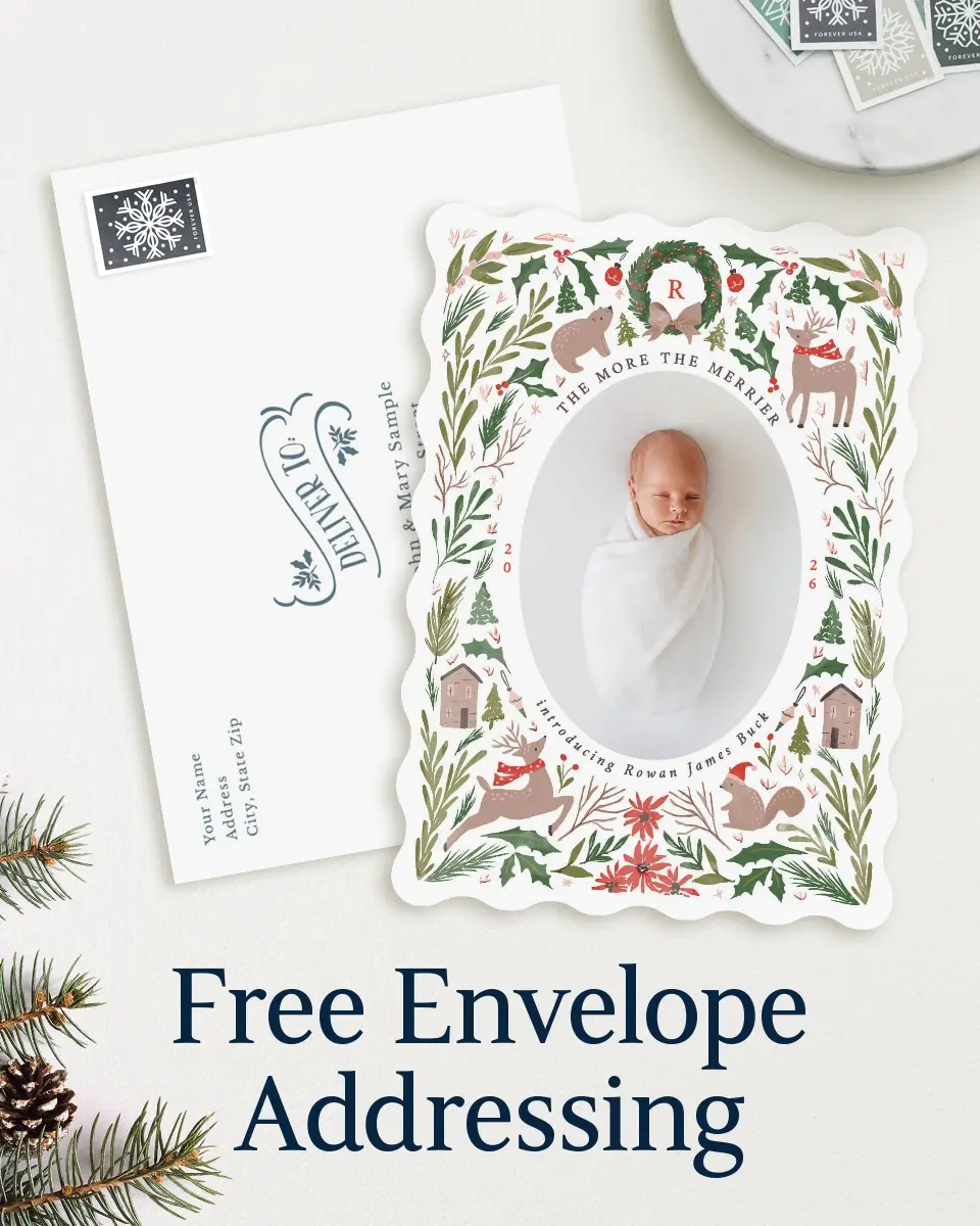 Wavy Christmas Cards