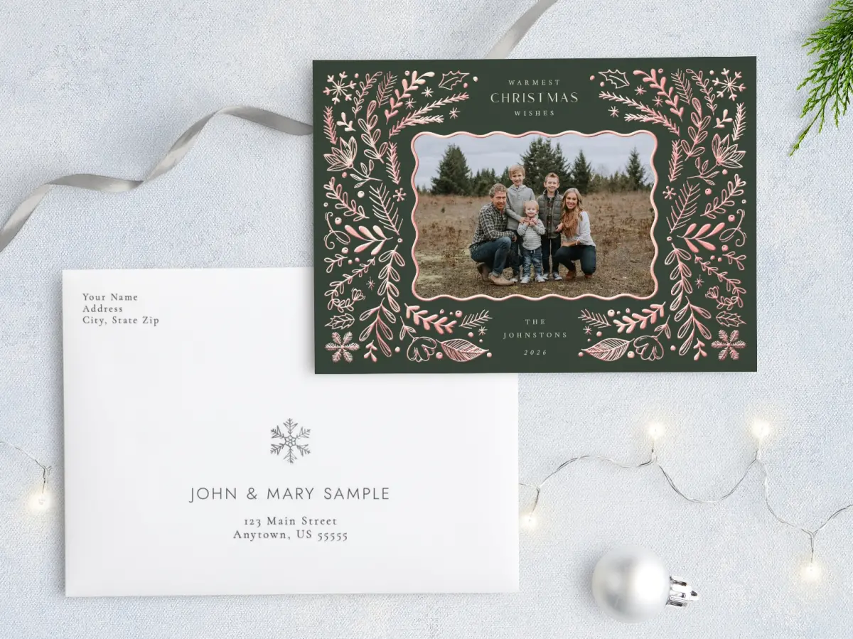 Front with Envelope Design