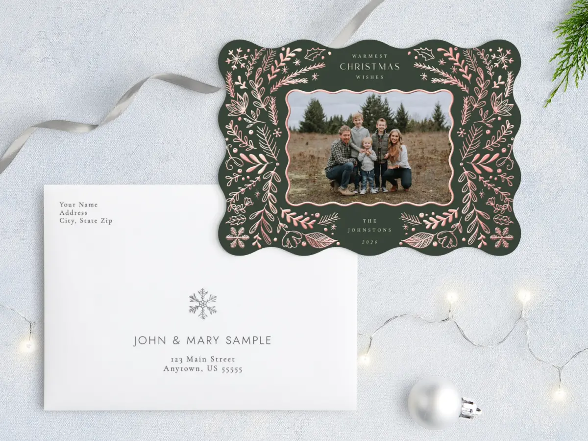 Front with Envelope Design