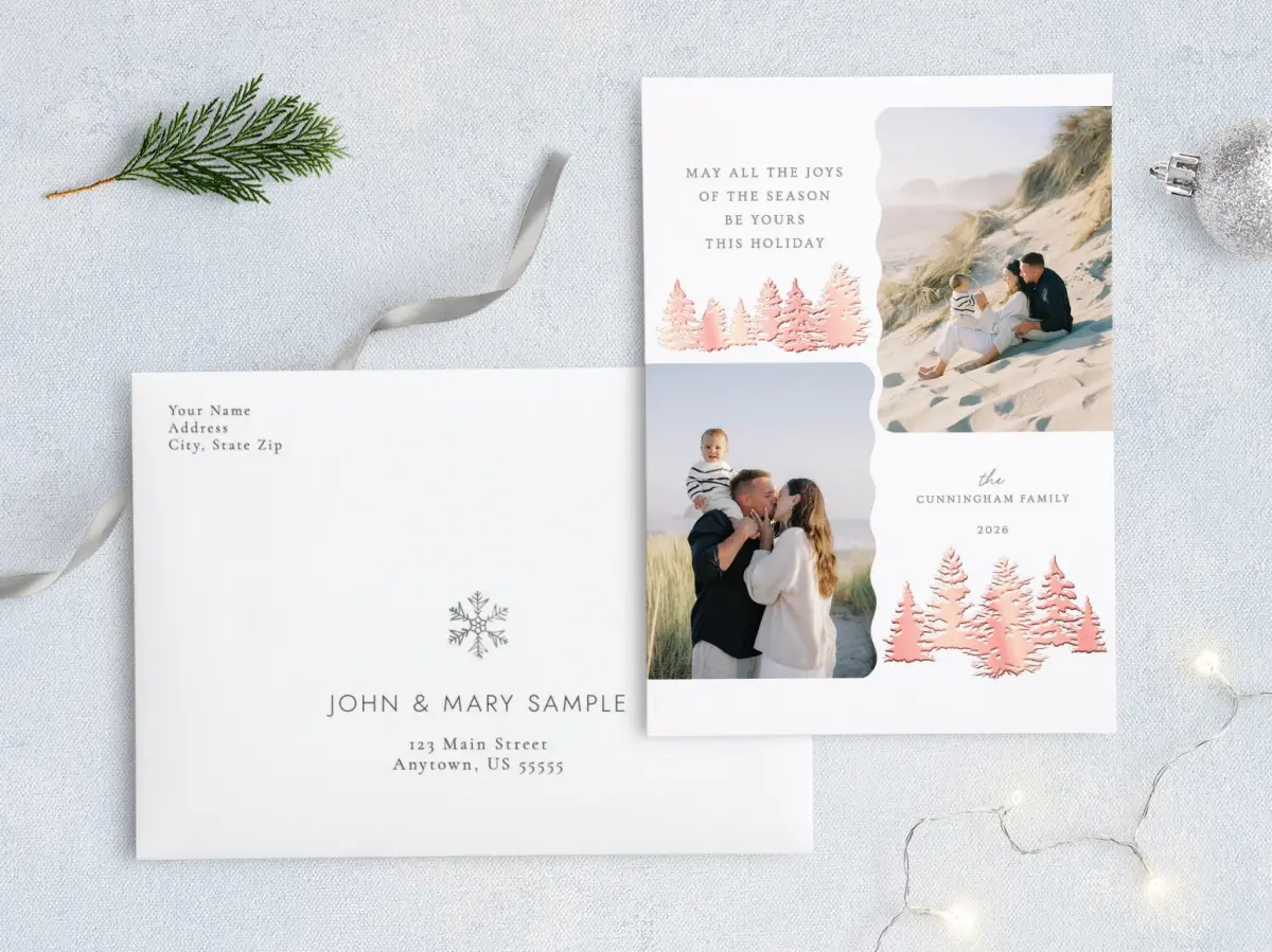 Front with Envelope Design
