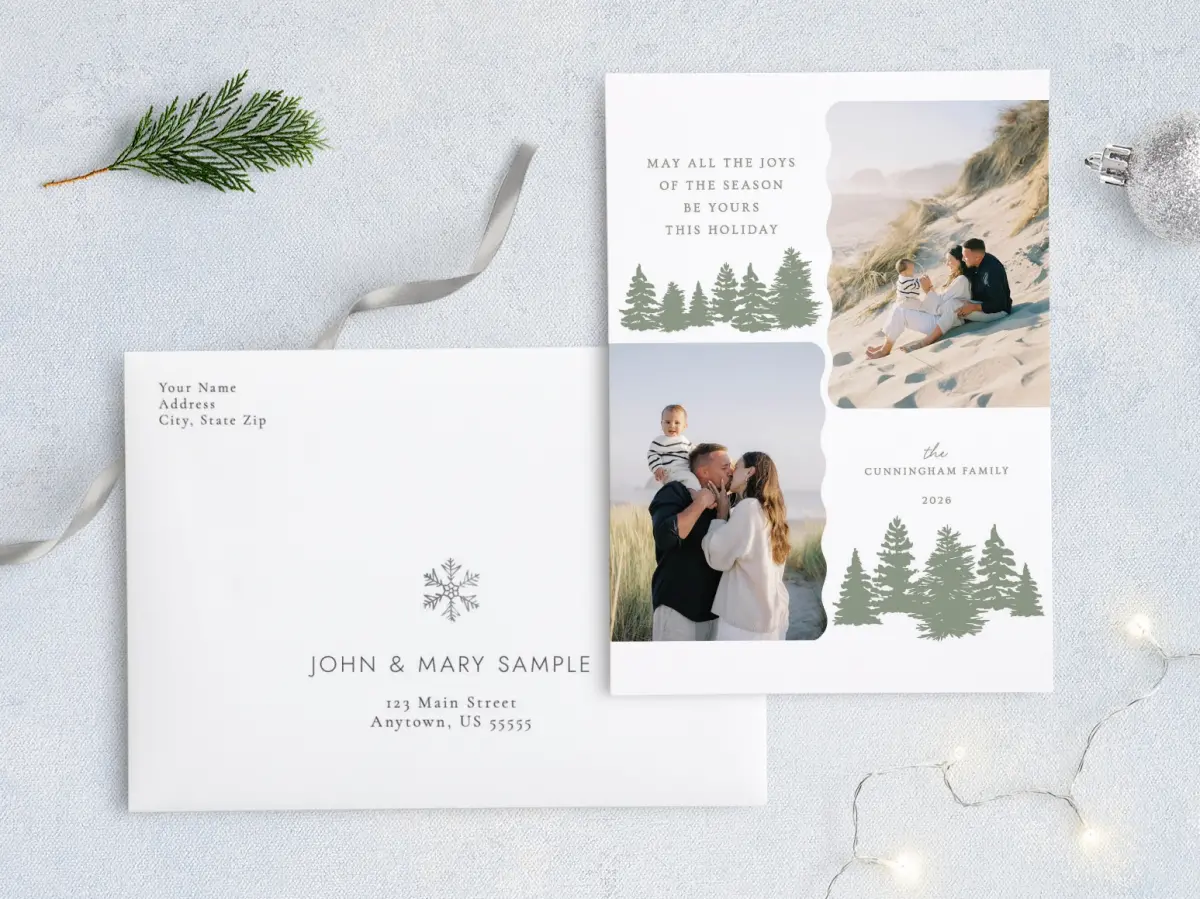 Front with Envelope Design