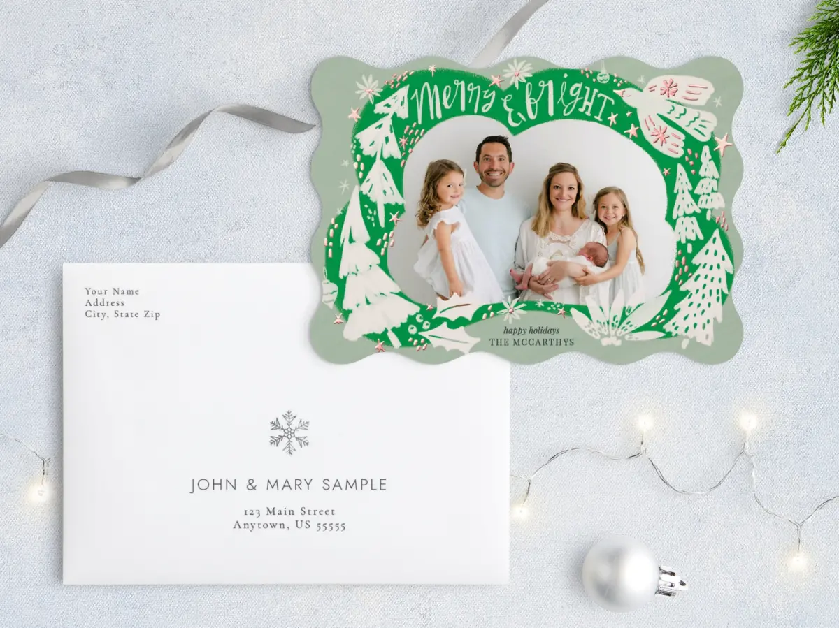 Front with Envelope Design