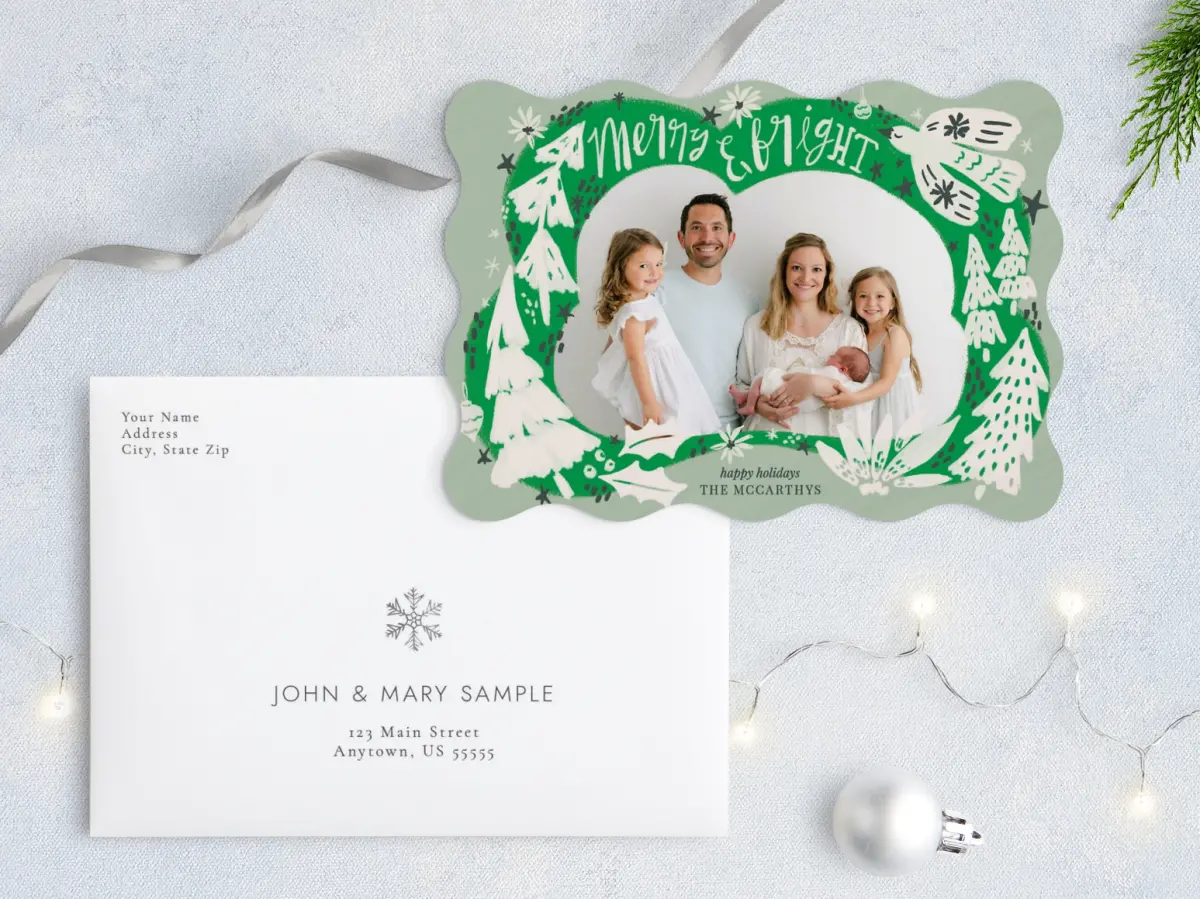 Front with Envelope Design