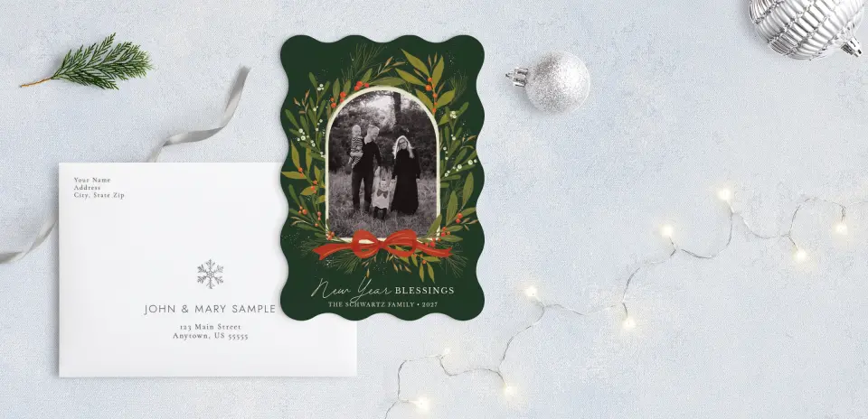 Front with Envelope Design