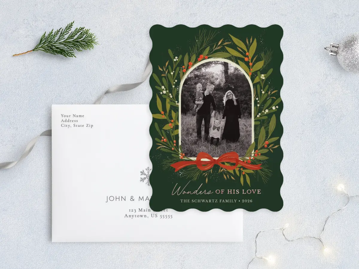 Front with Envelope Design