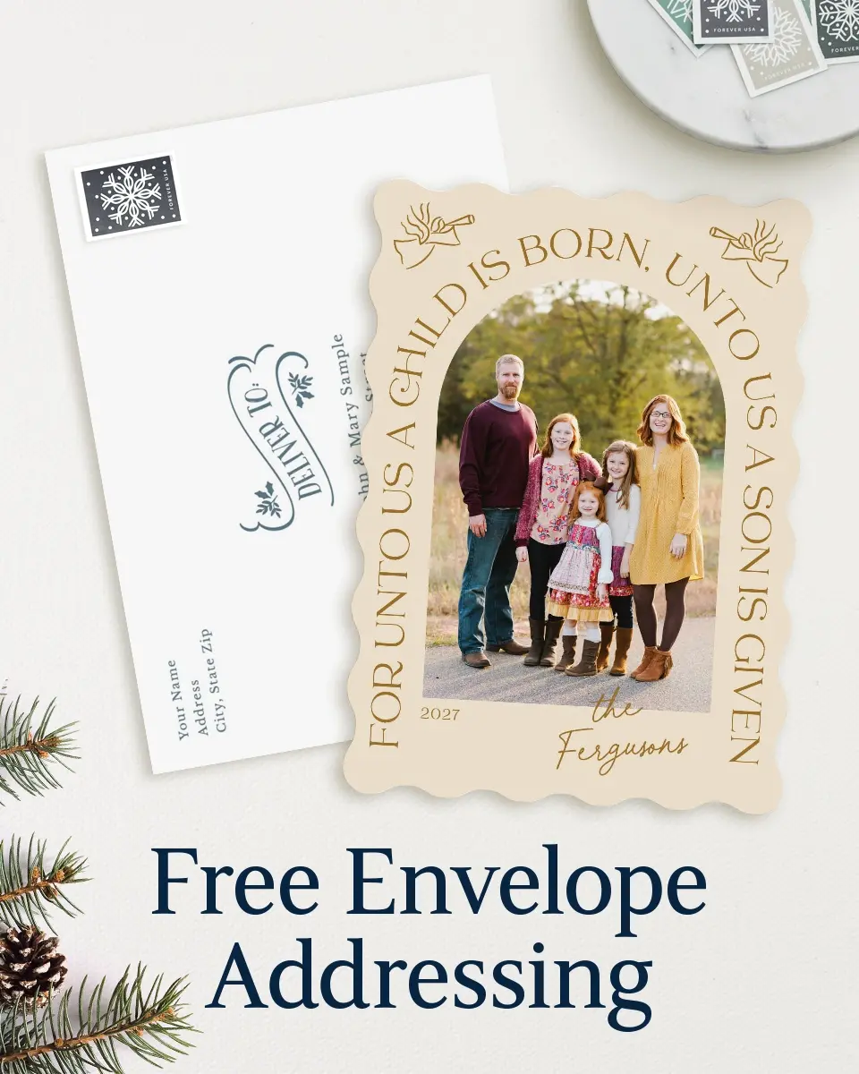 Wavy Christmas Cards