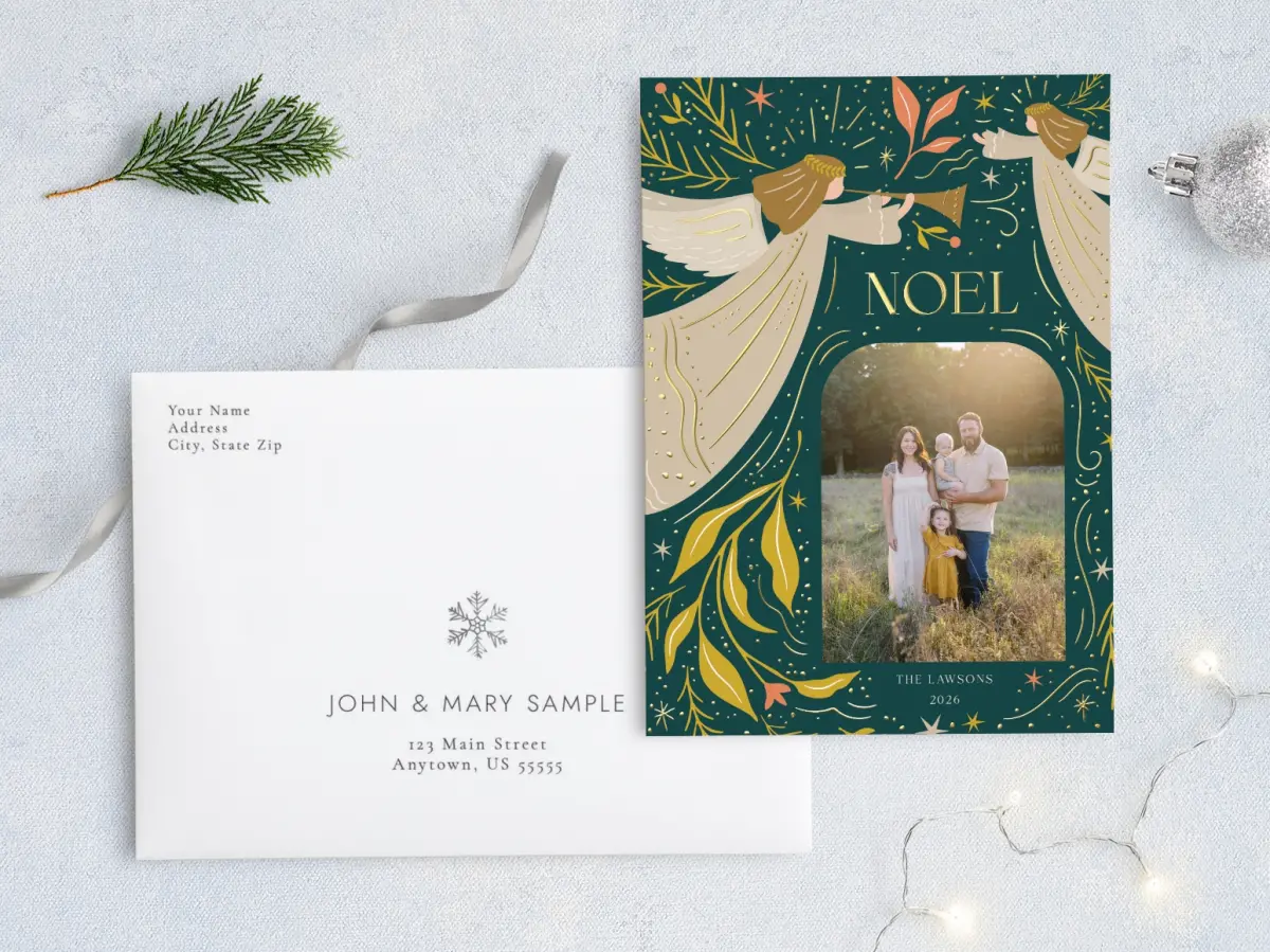 Front with Envelope Design