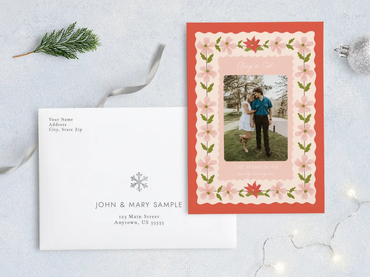 Front with Envelope Design