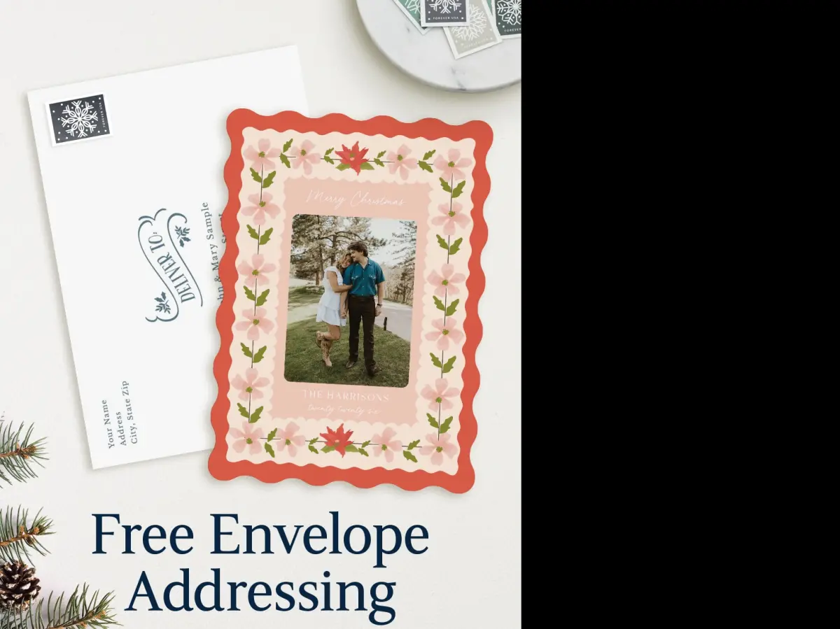 Wavy Christmas Cards
