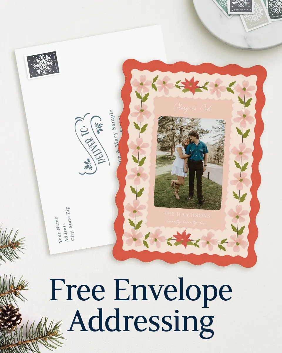 Wavy Christmas Cards