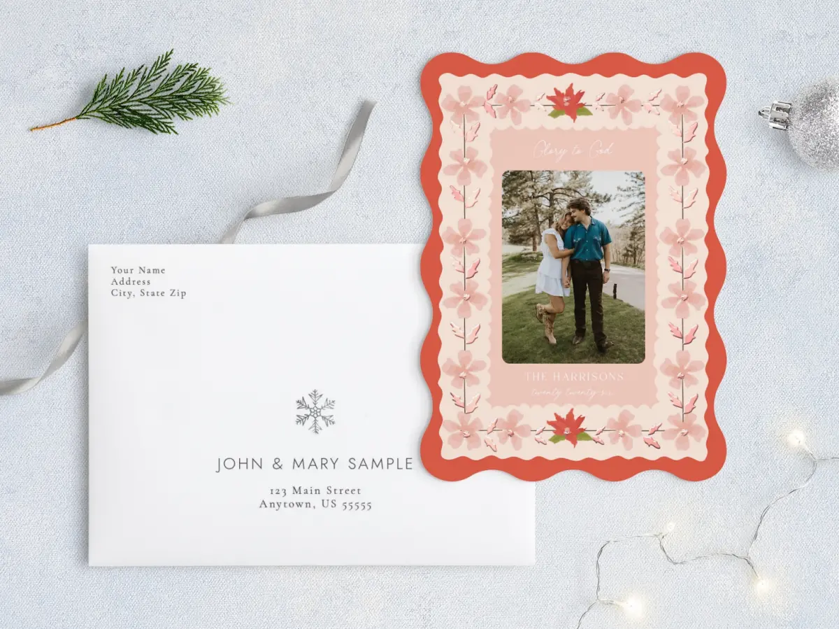 Front with Envelope Design