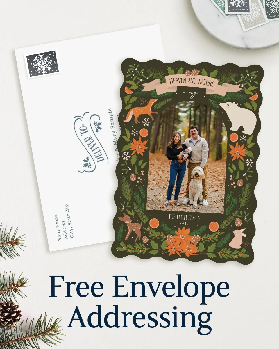 Wavy Christmas Cards