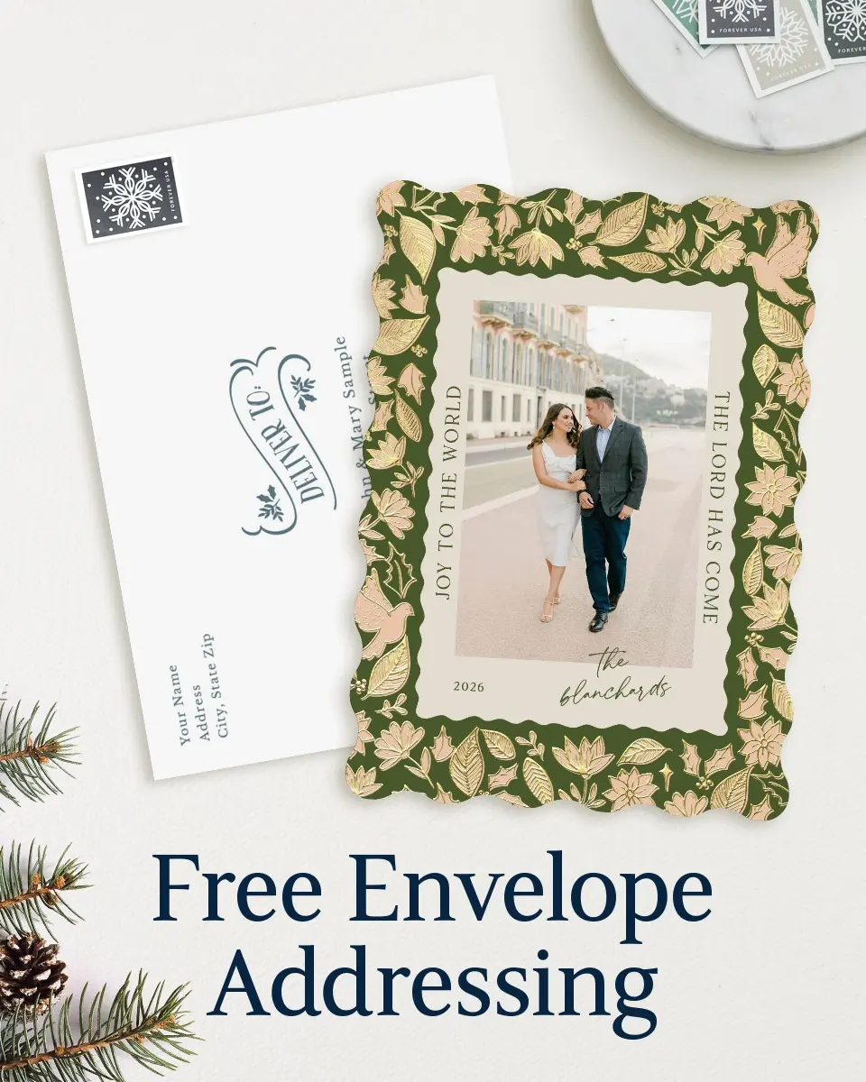 Wavy Christmas Cards