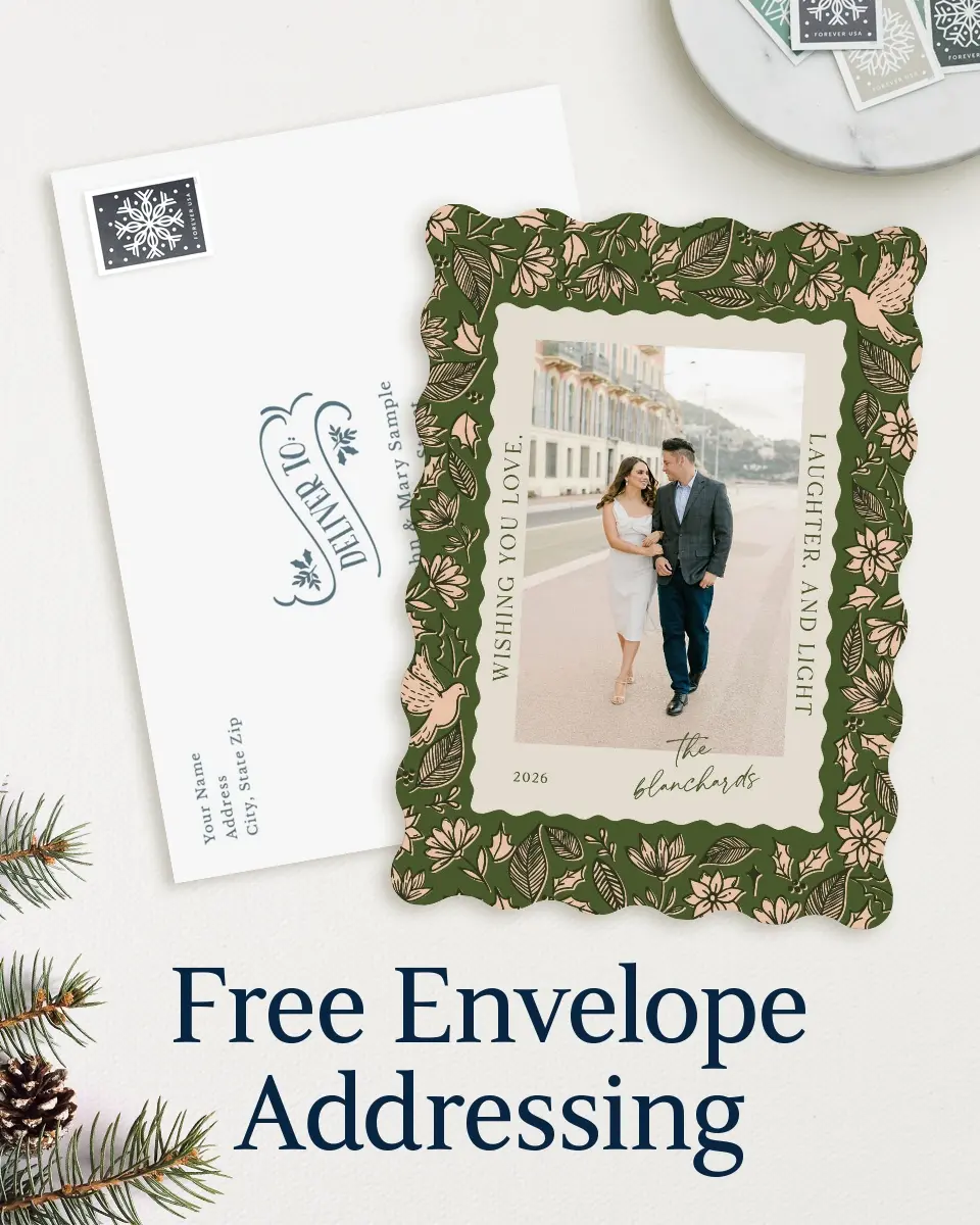 Wavy Christmas Cards
