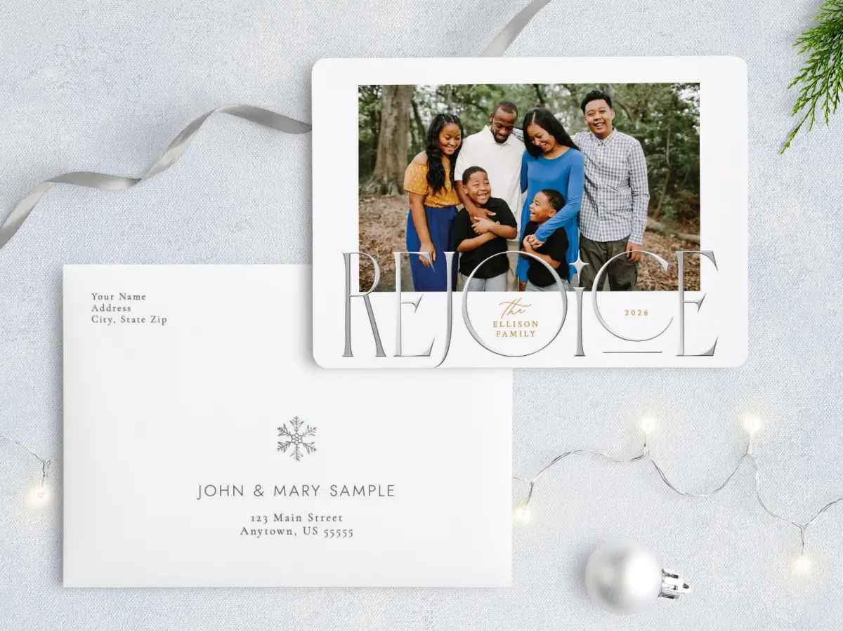 Front with Envelope Design