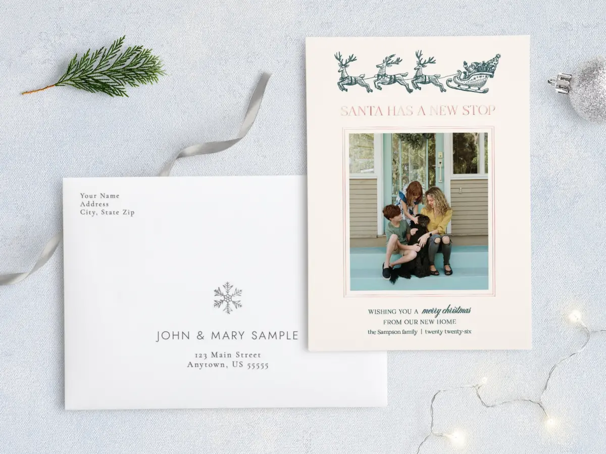 Front with Envelope Design