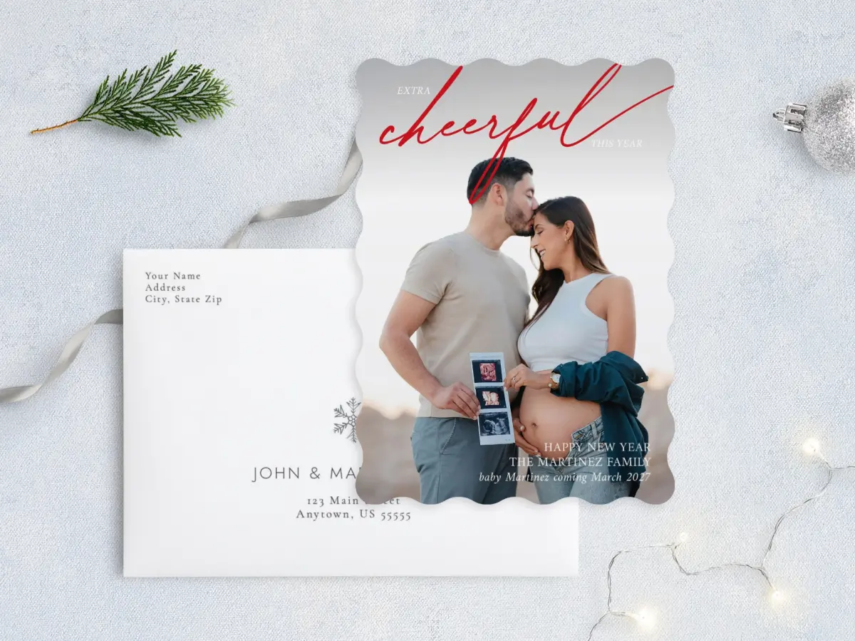 Front with Envelope Design