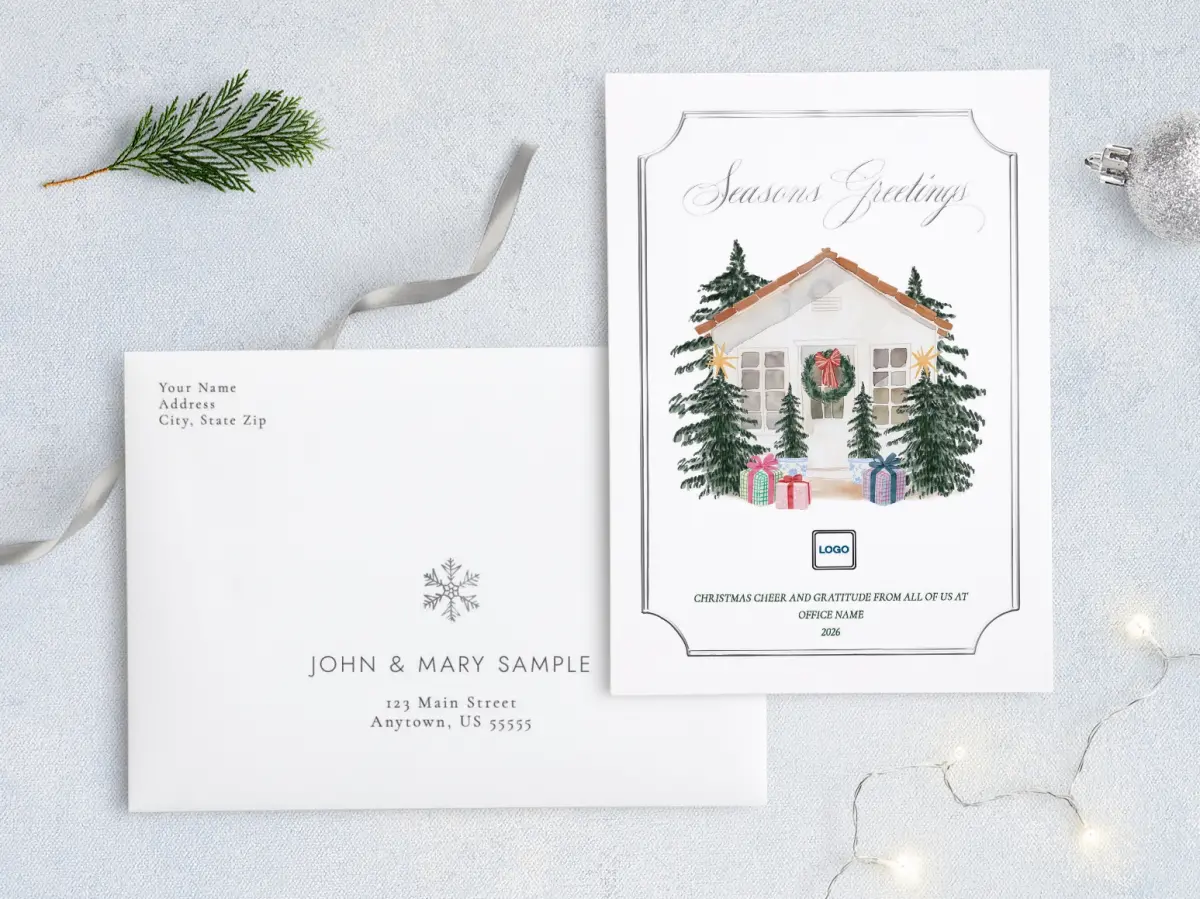 Front with Envelope Design
