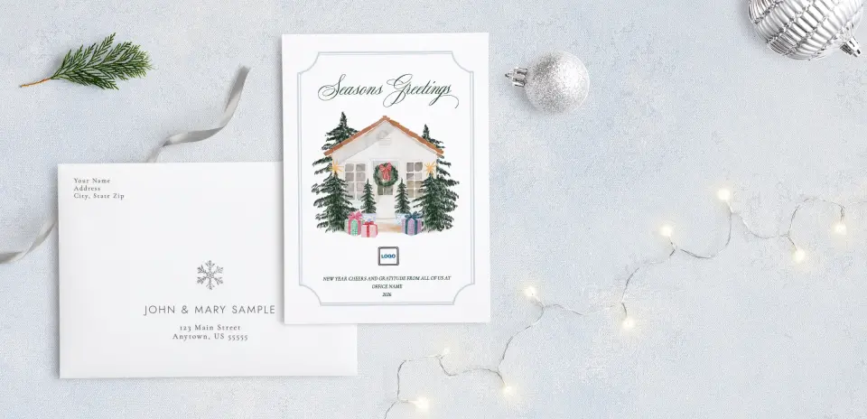 Front with Envelope Design