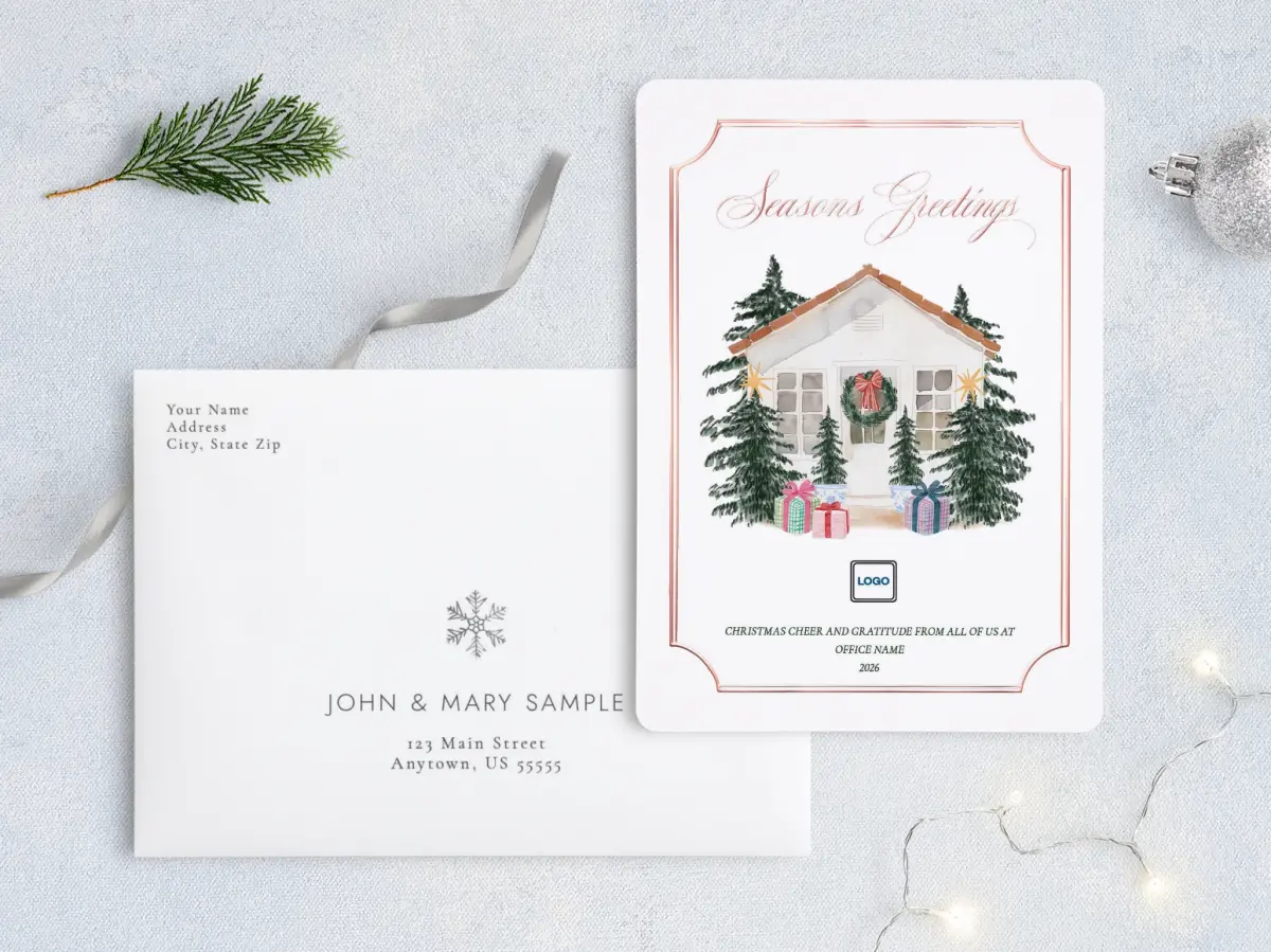 Front with Envelope Design
