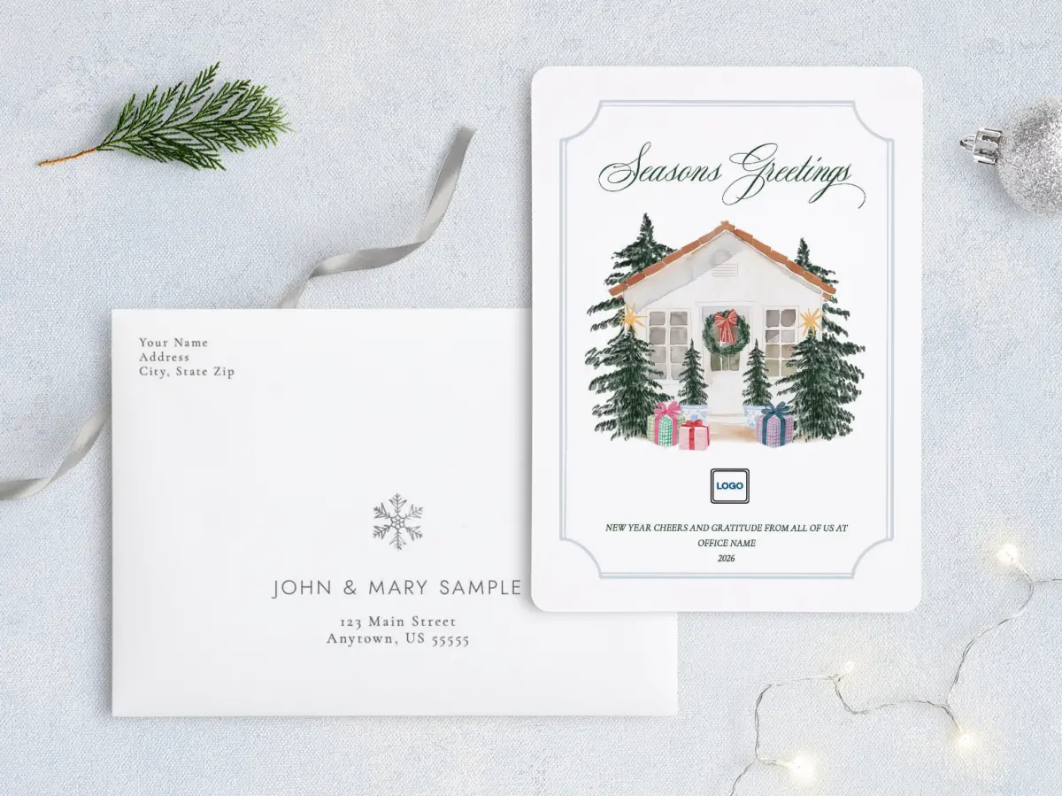 Front with Envelope Design