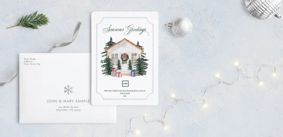Front with Envelope Design
