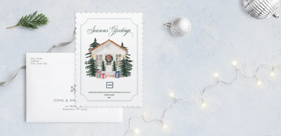 Front with Envelope Design