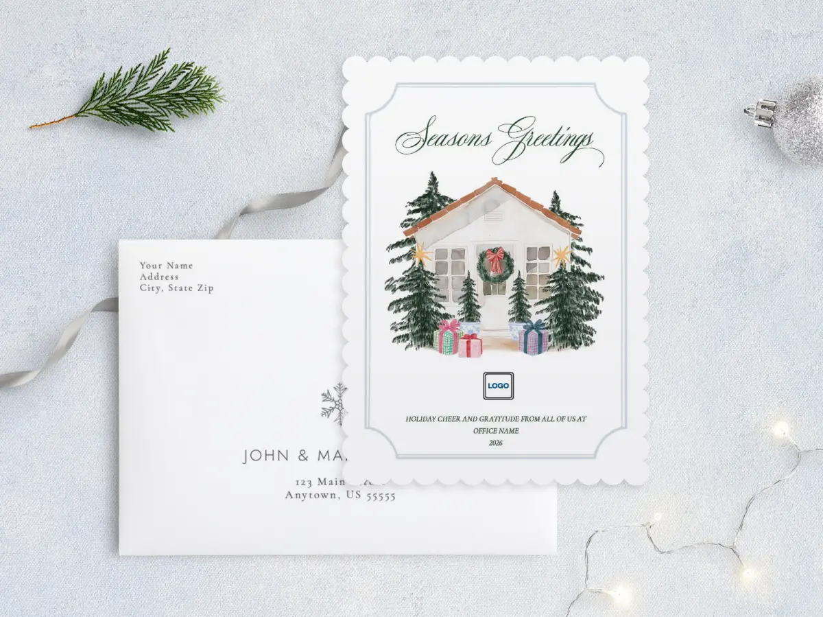 Front with Envelope Design