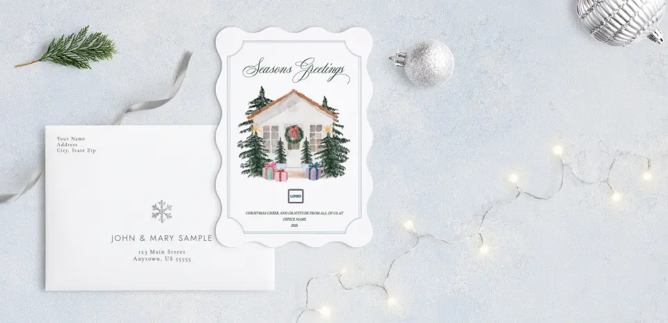 Front with Envelope Design