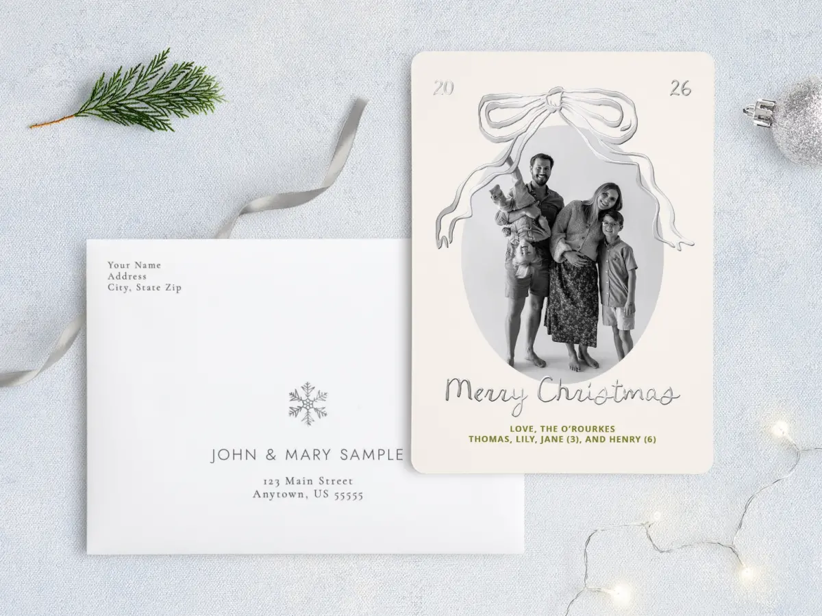 Front with Envelope Design