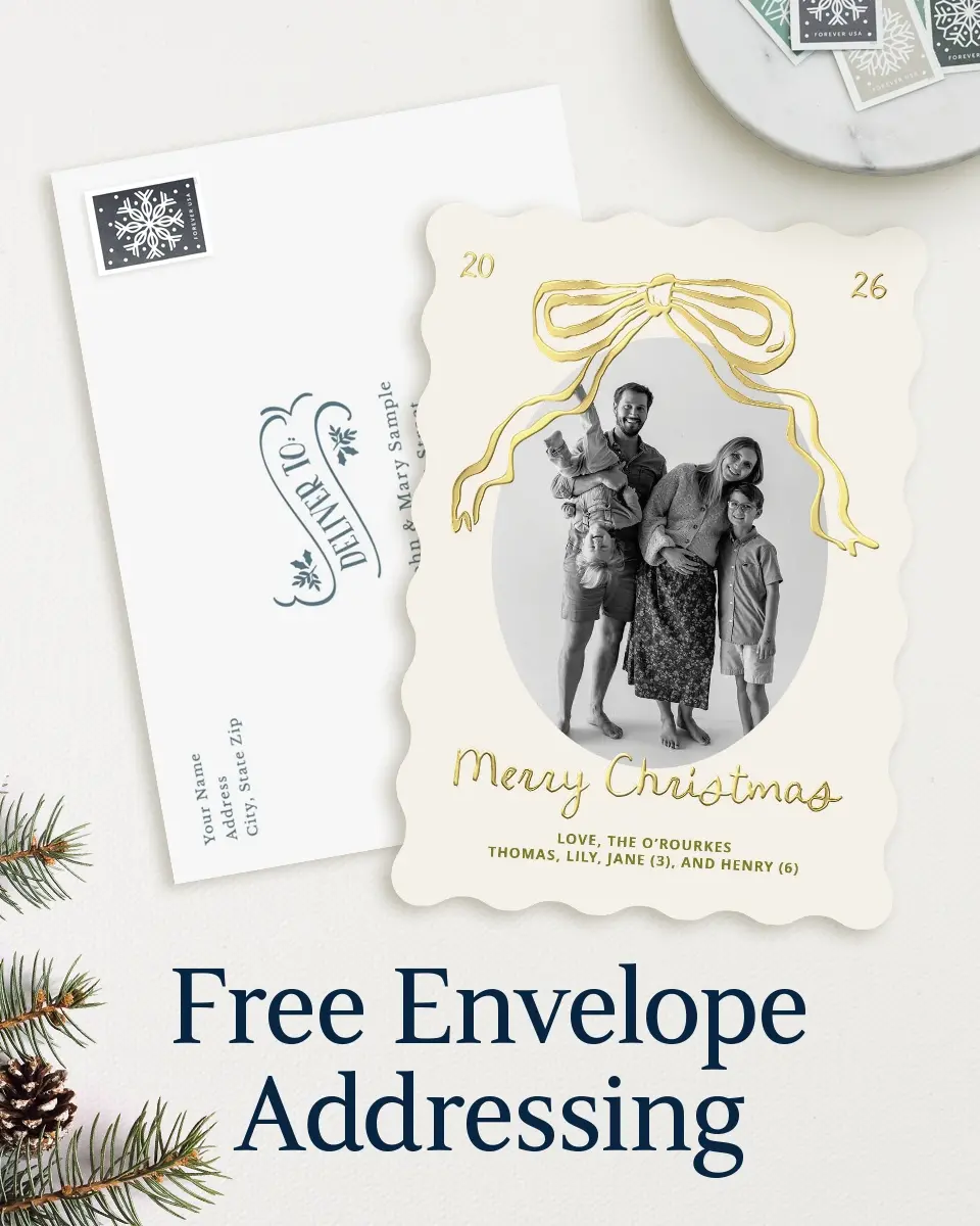 Wavy Christmas Cards