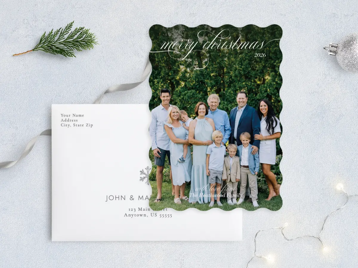 Front with Envelope Design