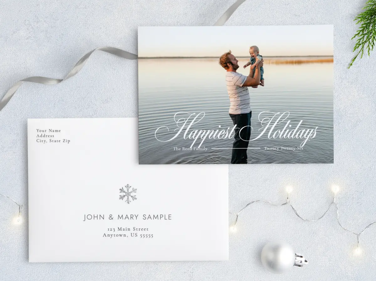 Front with Envelope Design