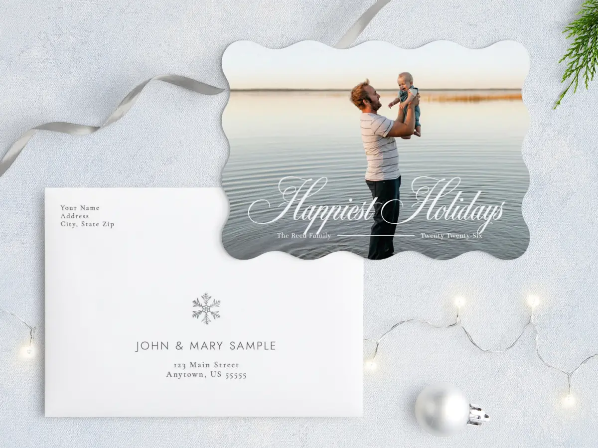 Front with Envelope Design